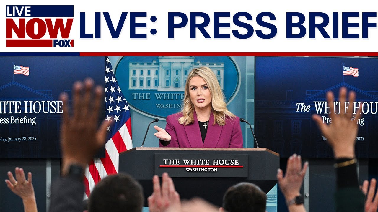 WATCH FULL: White House press briefing with Karoline Leavitt