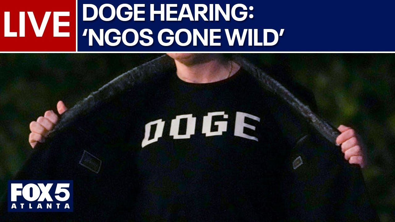 WATCH LIVE: DOGE hearing | ‘Public Funds Private Agendas: NGOs Gone Wild’