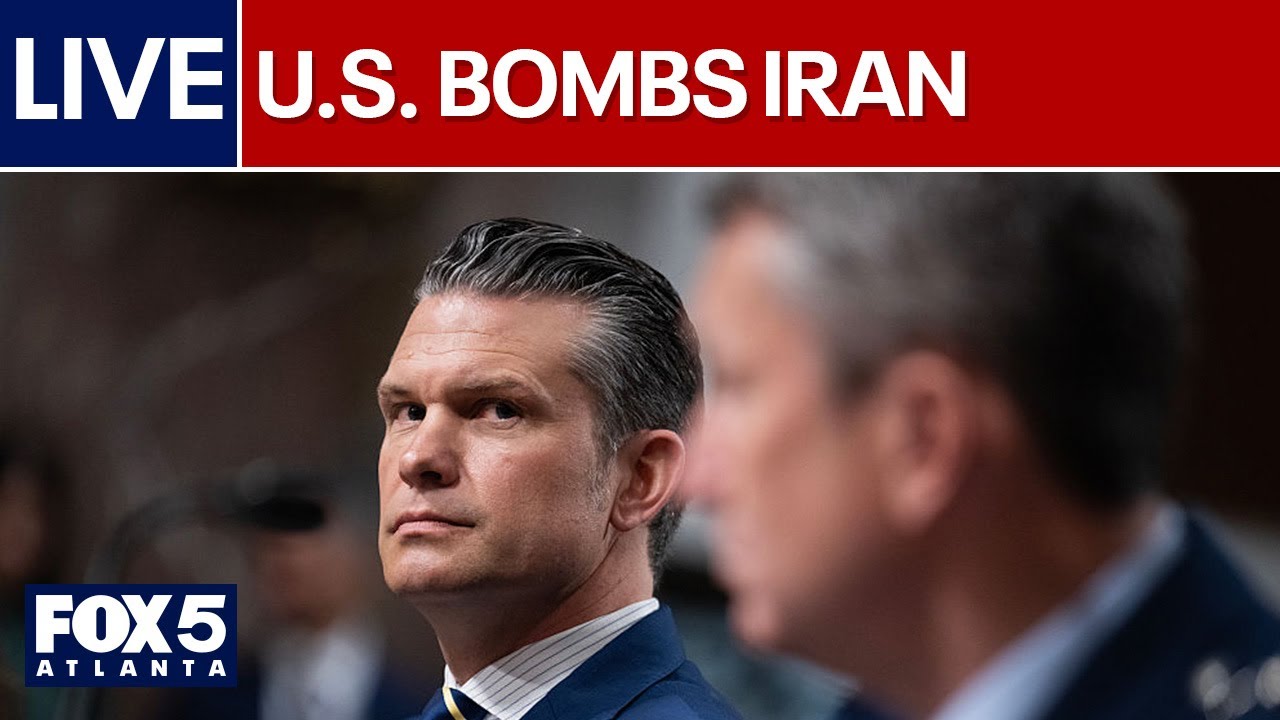 WATCH LIVE: Pete Hegseth on U.S.-Iran bombing