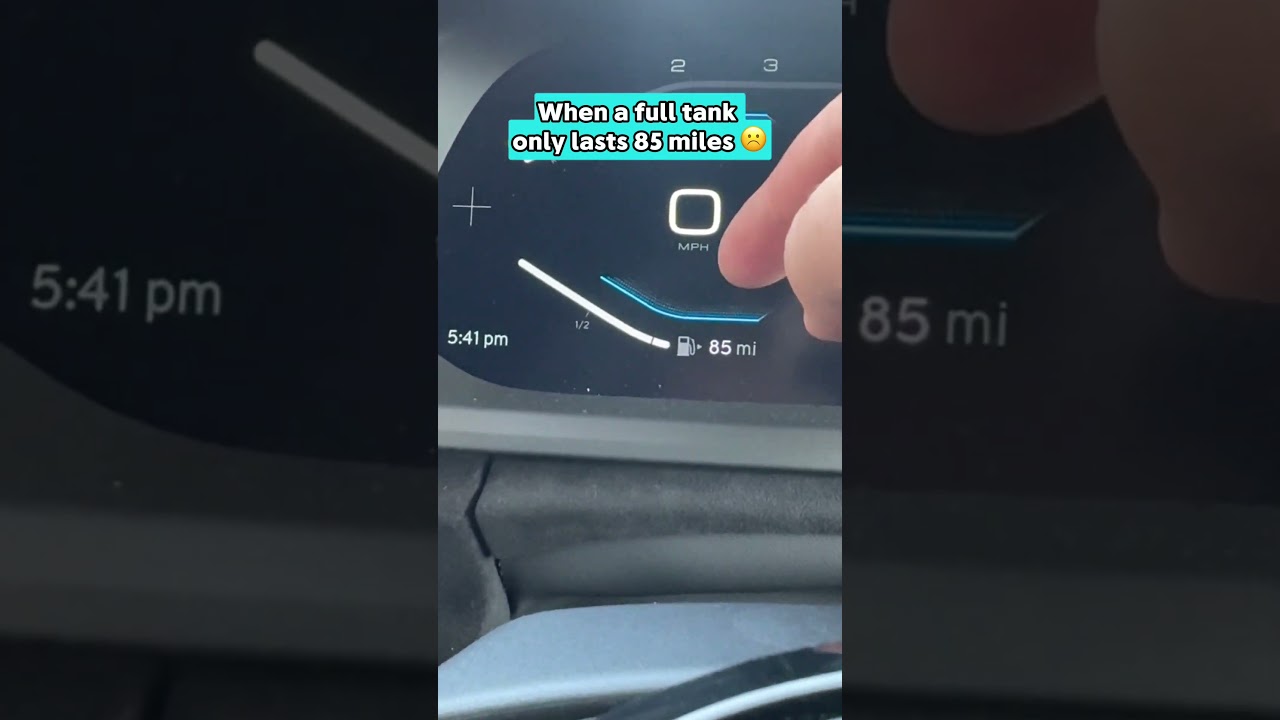 What track driving does to your predicted range… 🥲