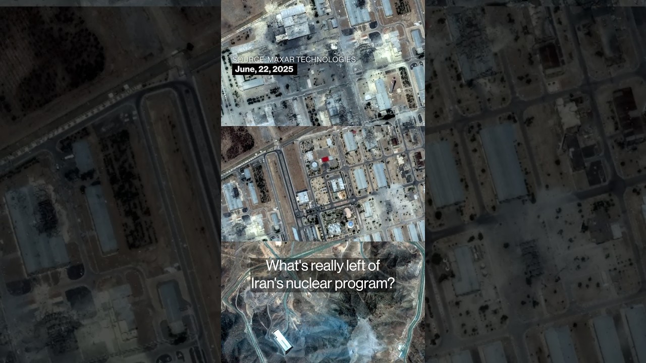 What’s really left of Iran’s nuclear program? #politics #iran #shorts