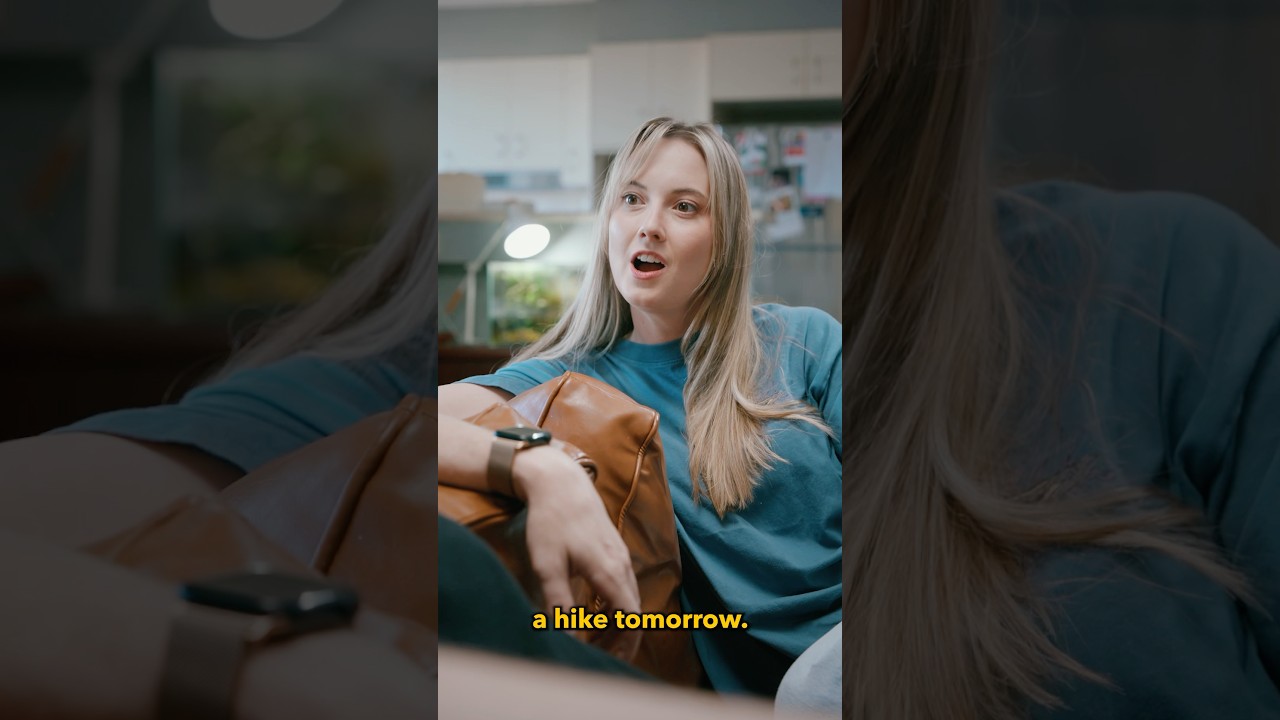 When she’s not a morning person