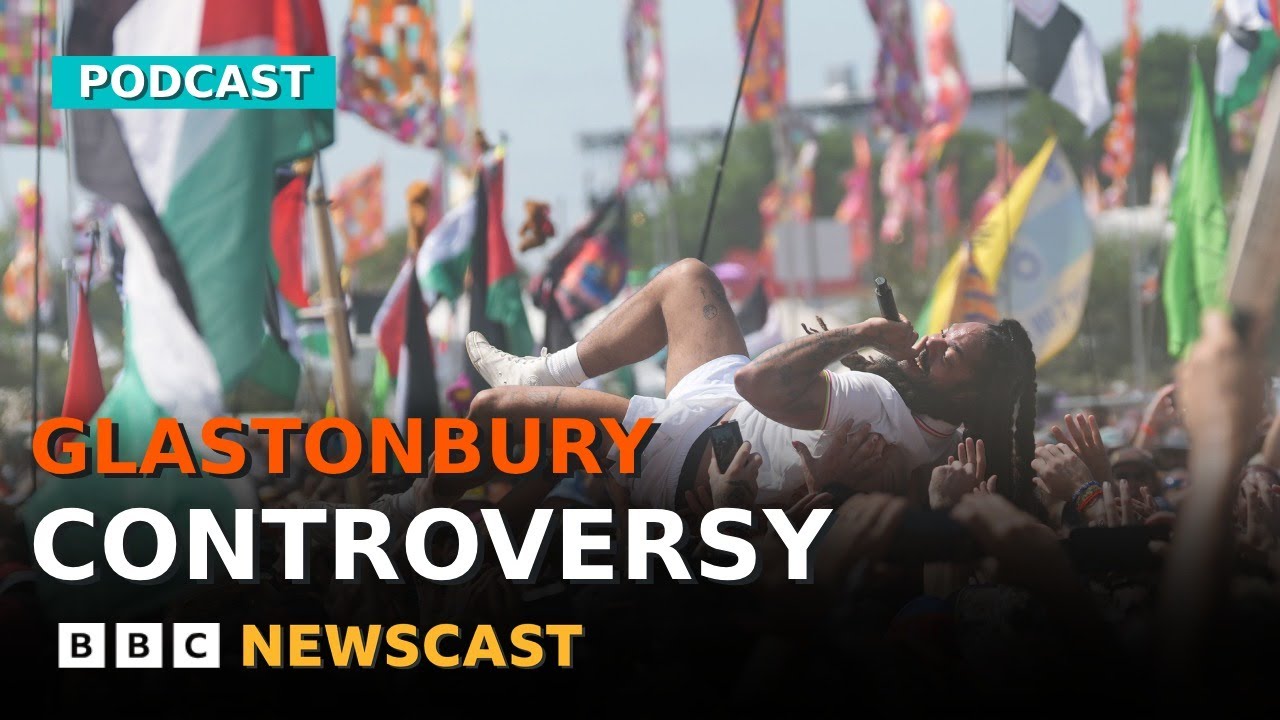 Why have music and politics collided at Glastonbury? | BBC Newscast