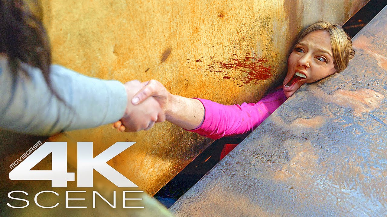 Woman Devoured By Garbage Compactor (2025) 4K HDR Scene | Final Destination: Bloodlines Movie Clip