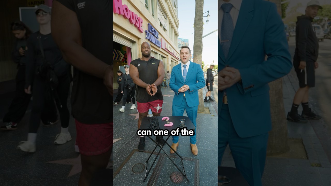 World’s Strongest Man Vs Strongest Handcuffs