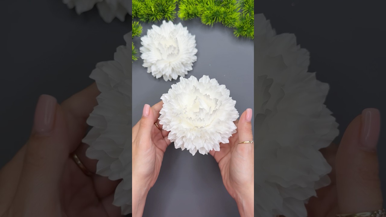 WoW! Amazing Craft Ideas! Easy Paper Flowers #shorts #ytshorts #yt