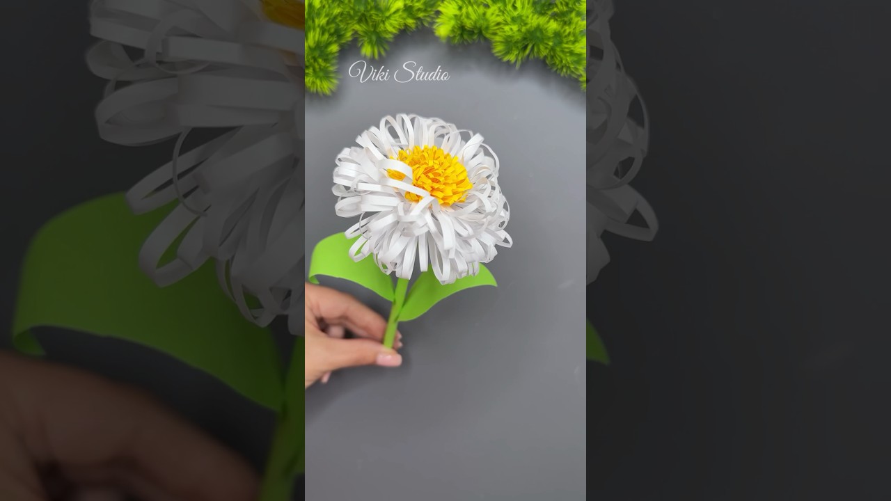WoW! Easy Craft Ideas! #shorts #craft #paperflowers