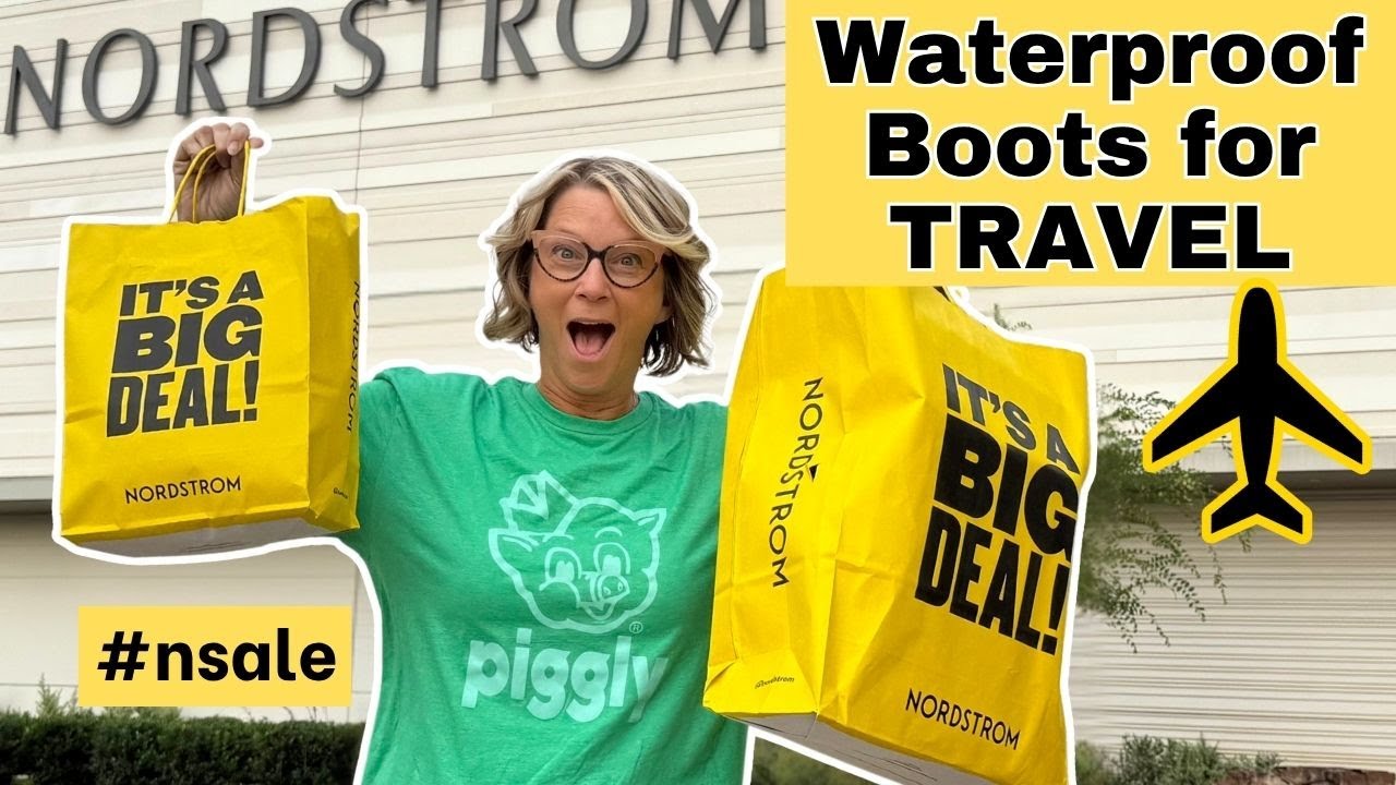 10 Waterproof Boots for Travel from Nordstrom Anniversary Sale