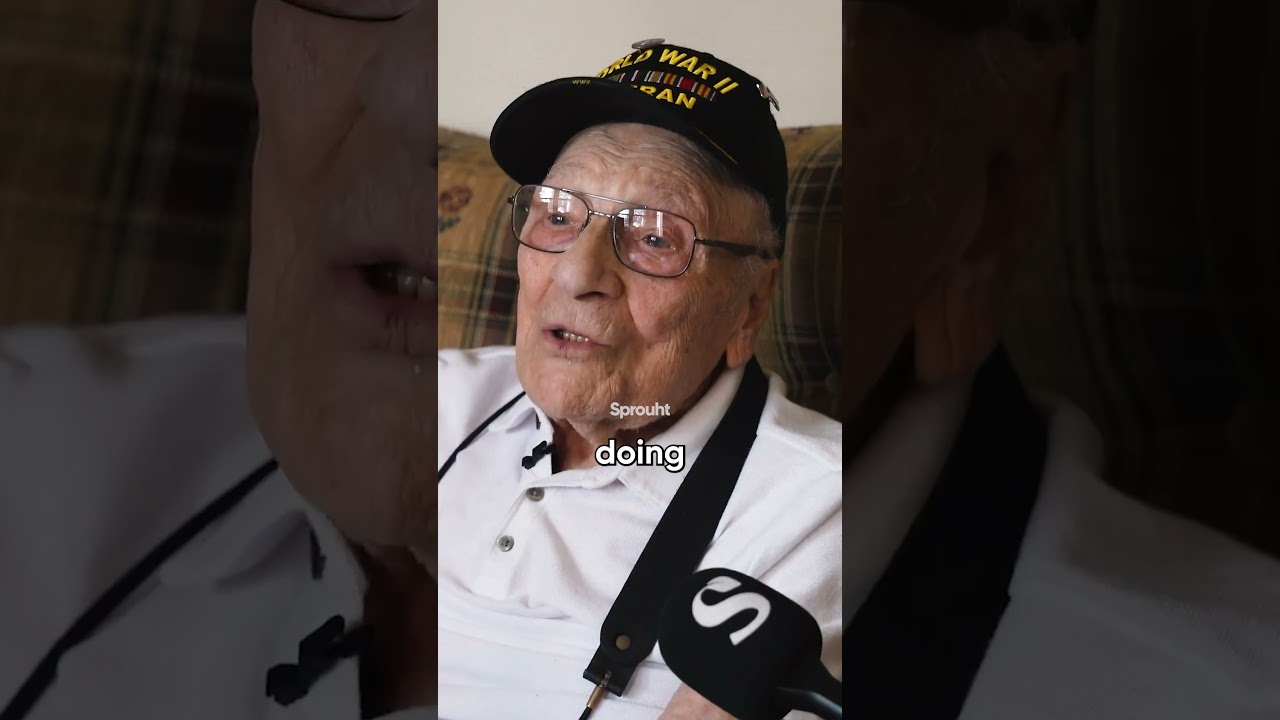 104 Year Old War Veteran Shares Shocking Life Advice