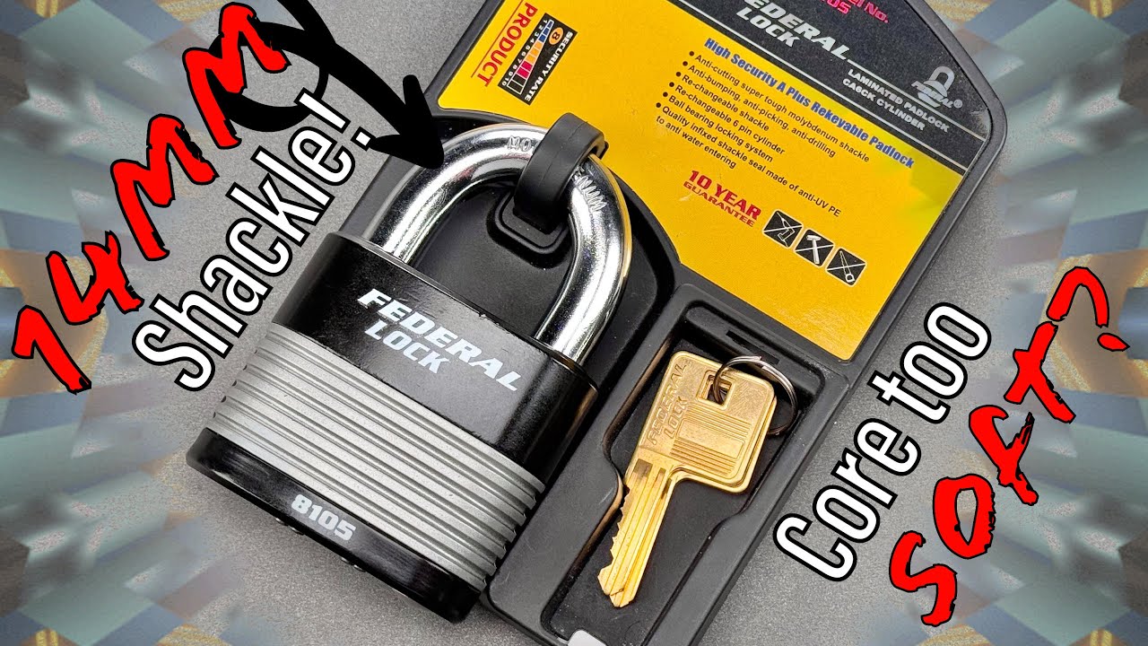 [1633] The BEEFY Federal 8105 Padlock
