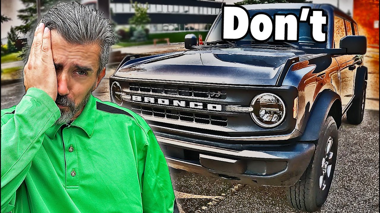6 Reasons NOT To BUY A Ford Bronco!