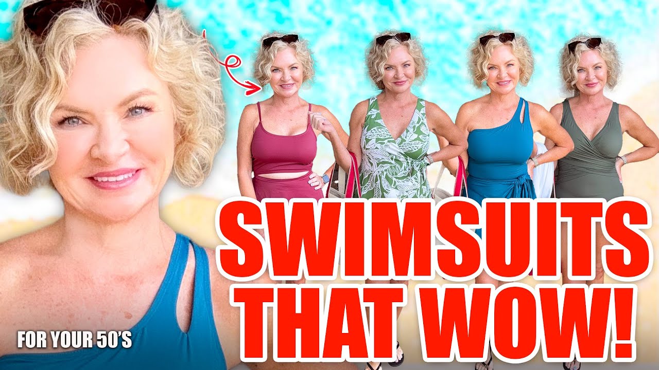 7 Chic Swimsuits That Flatter Every Body (Perfect for Your 50s!)