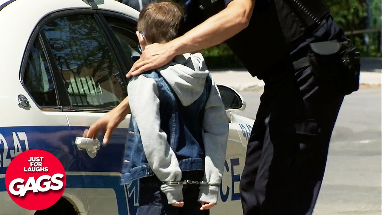 8 Year Old Boy Gets Arrested… | Just For Laughs Gags