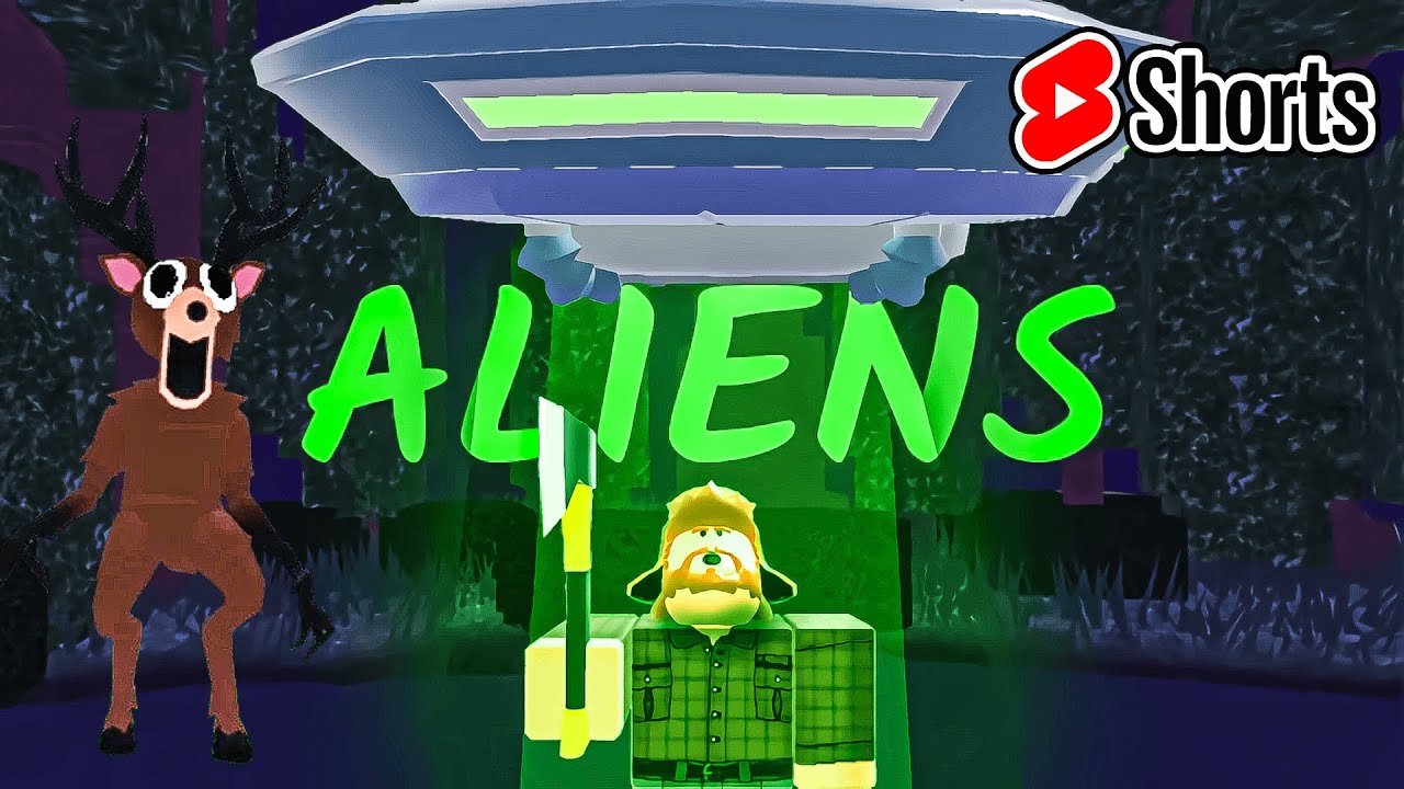 99 Nights in the Forest Update (Alien Invasion) #shorts