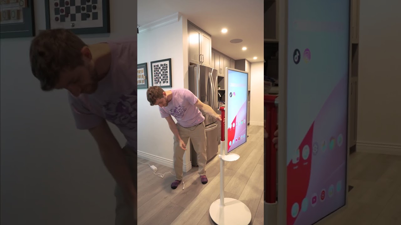 A Monitor with Wheels?