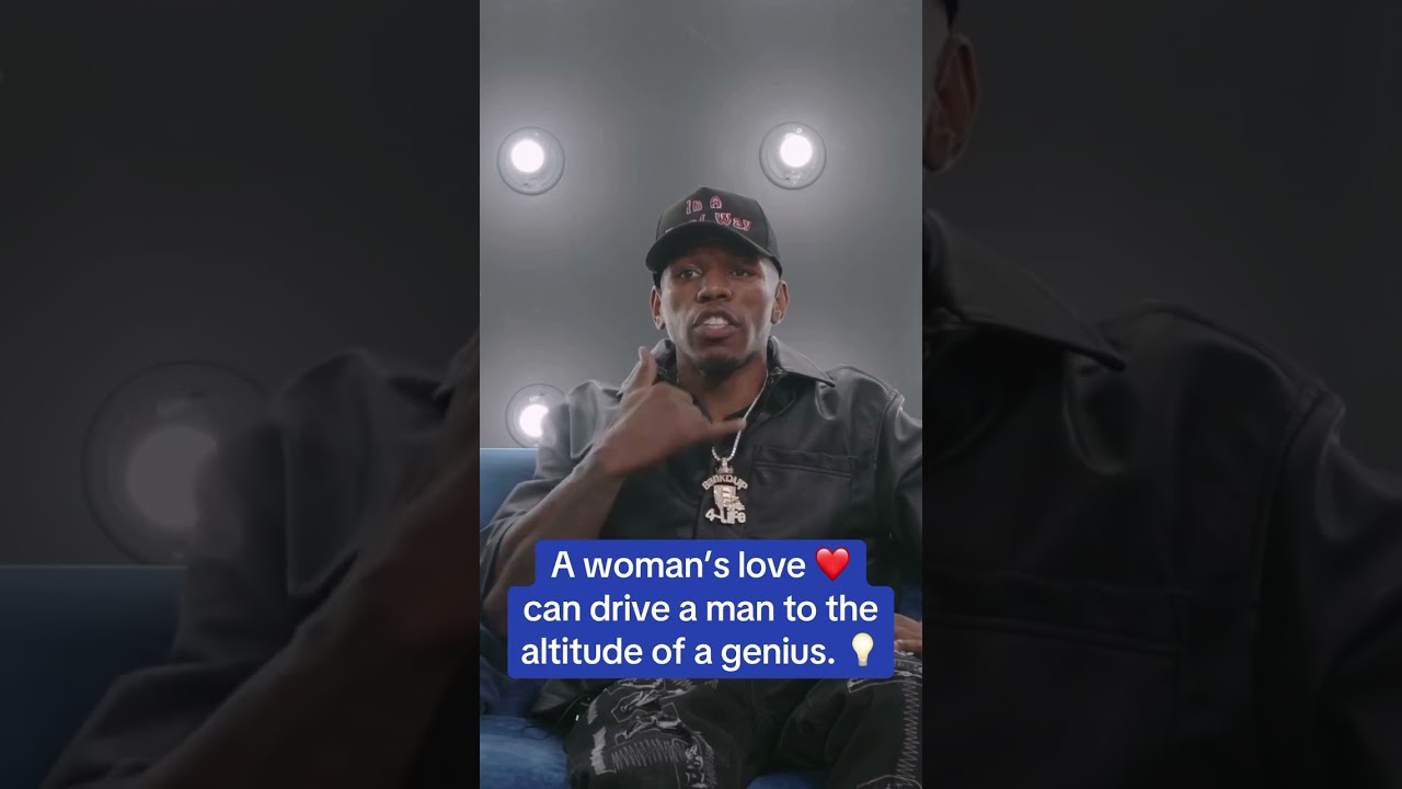 Aaron the plumber says a womens love can elevate a man to a genius 🧠