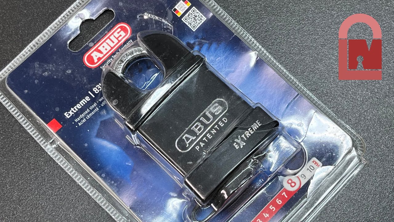 ABUS EXTREME 83WPCS Padlock Pick and Gut