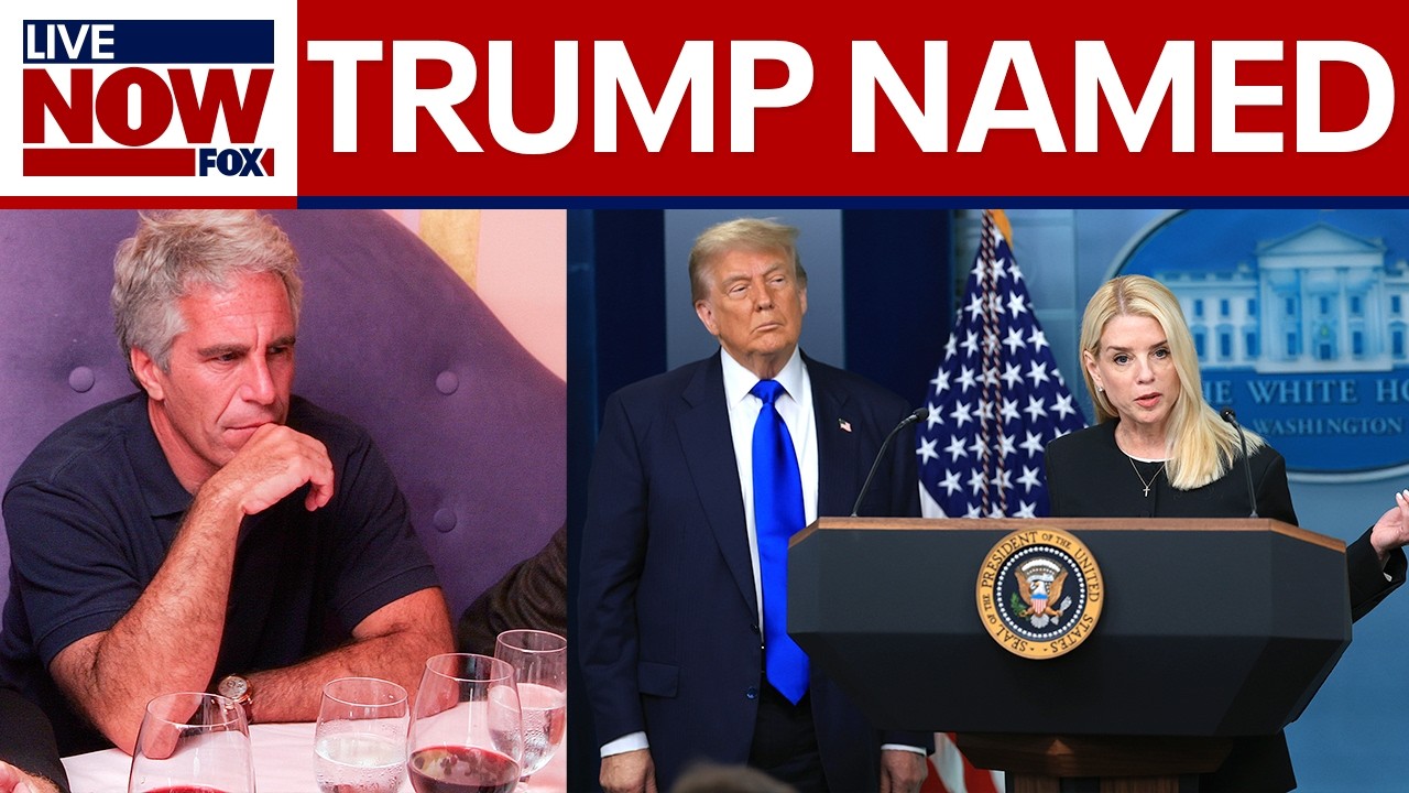 AG Bondi told President Trump he’s named in Epstein files, according to WSJ report