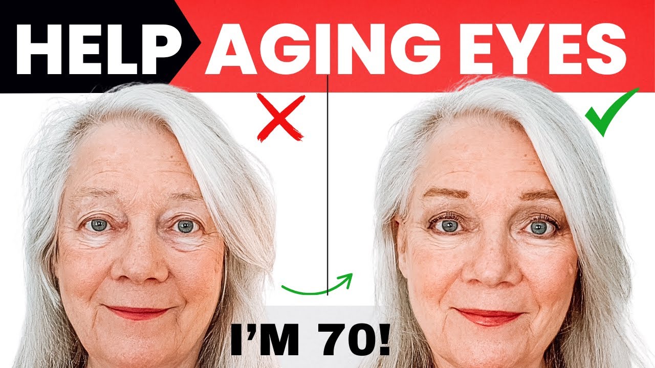 Aging Hooded Eyes Tips Look 10 Years Younger Women Over 50 & 60 & 70