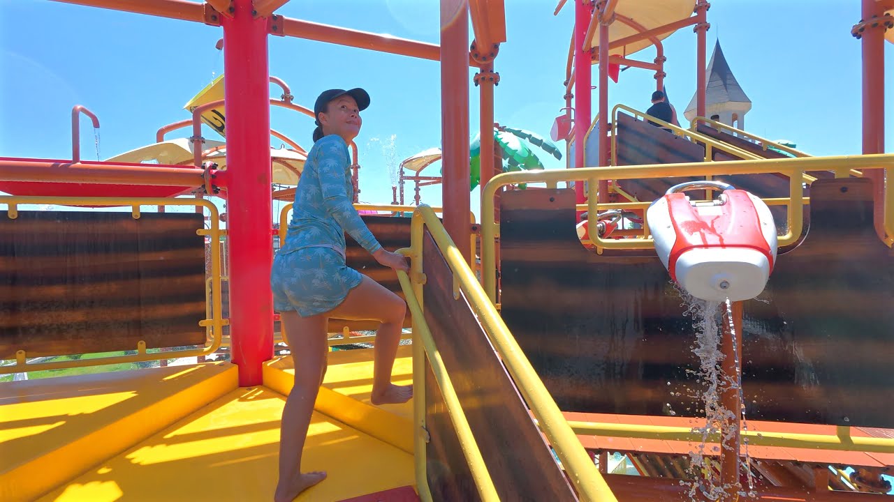 Aladdin’s Lamp Water Slide at Aquapark Nessebar 🇧🇬