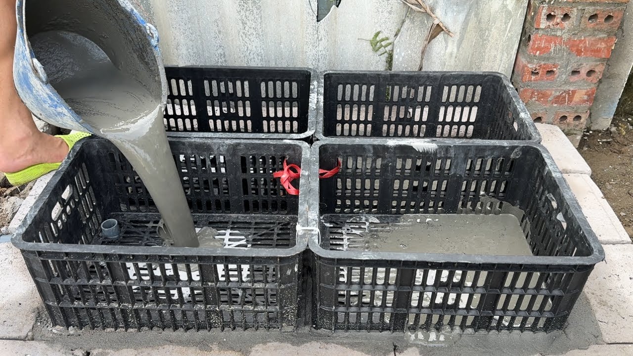 Amazing Cement Creations // Garden Decoration Ideas, Cool and Easy