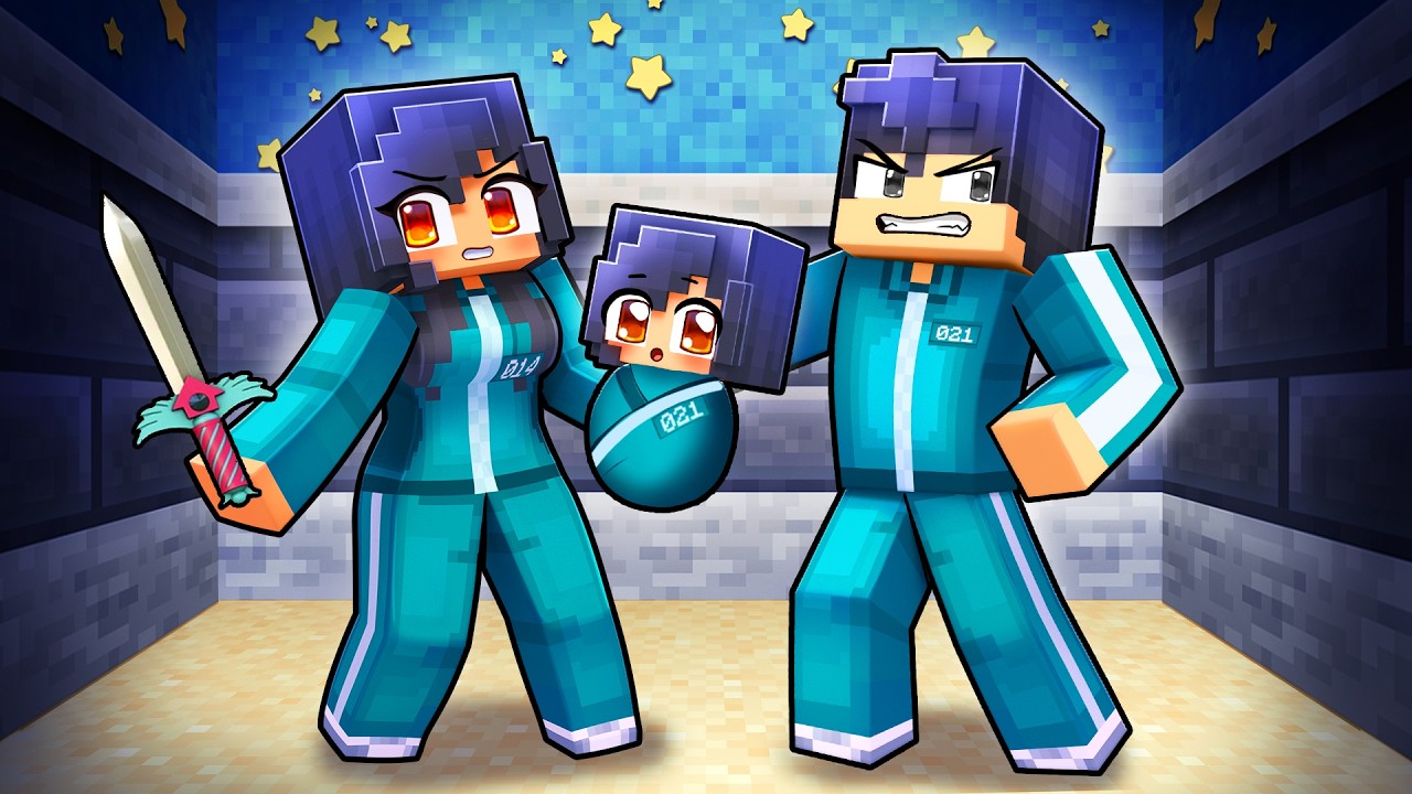 Aphmau & Aaron have a SQUID GAME FAMILY!