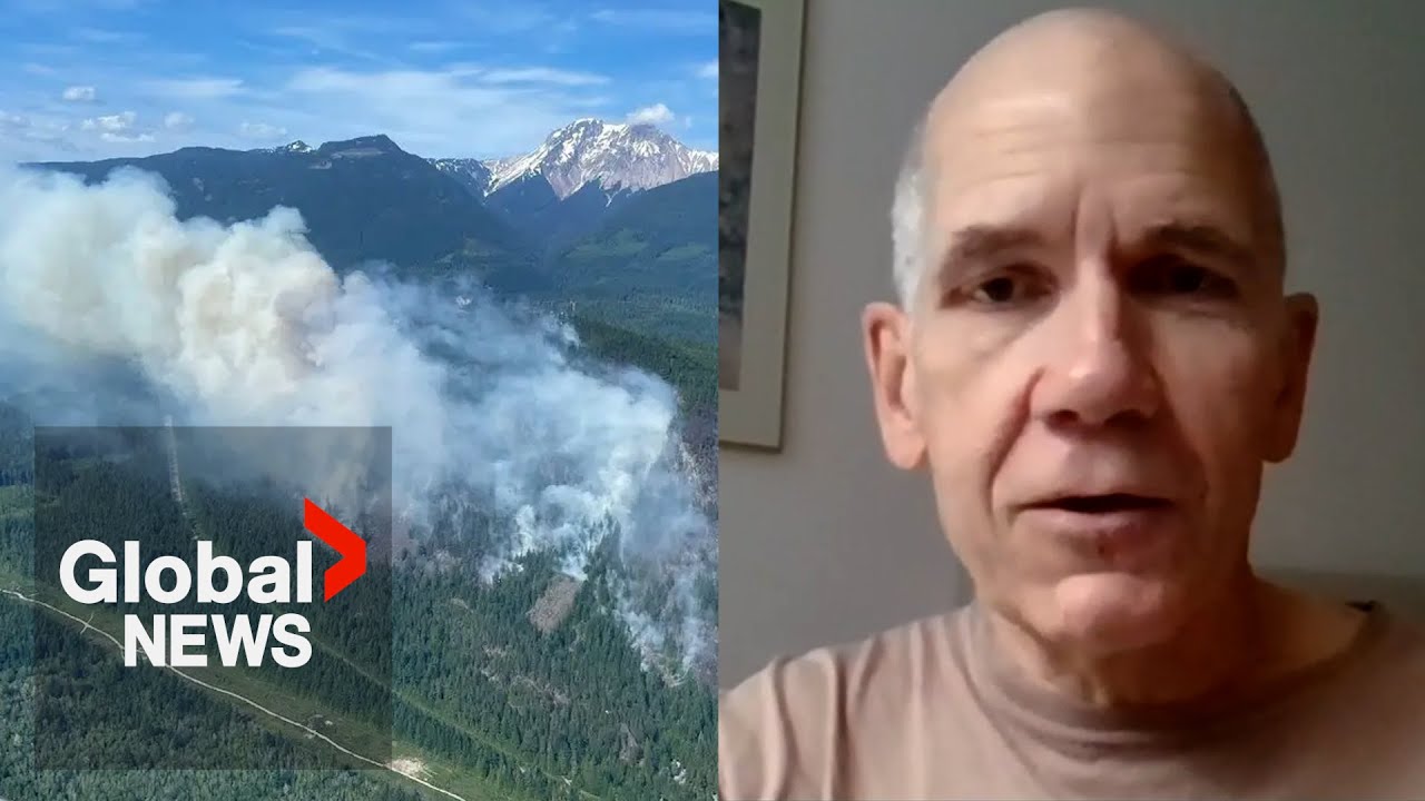 As hundreds of wildfires burn in Canada, expert calls for climate action