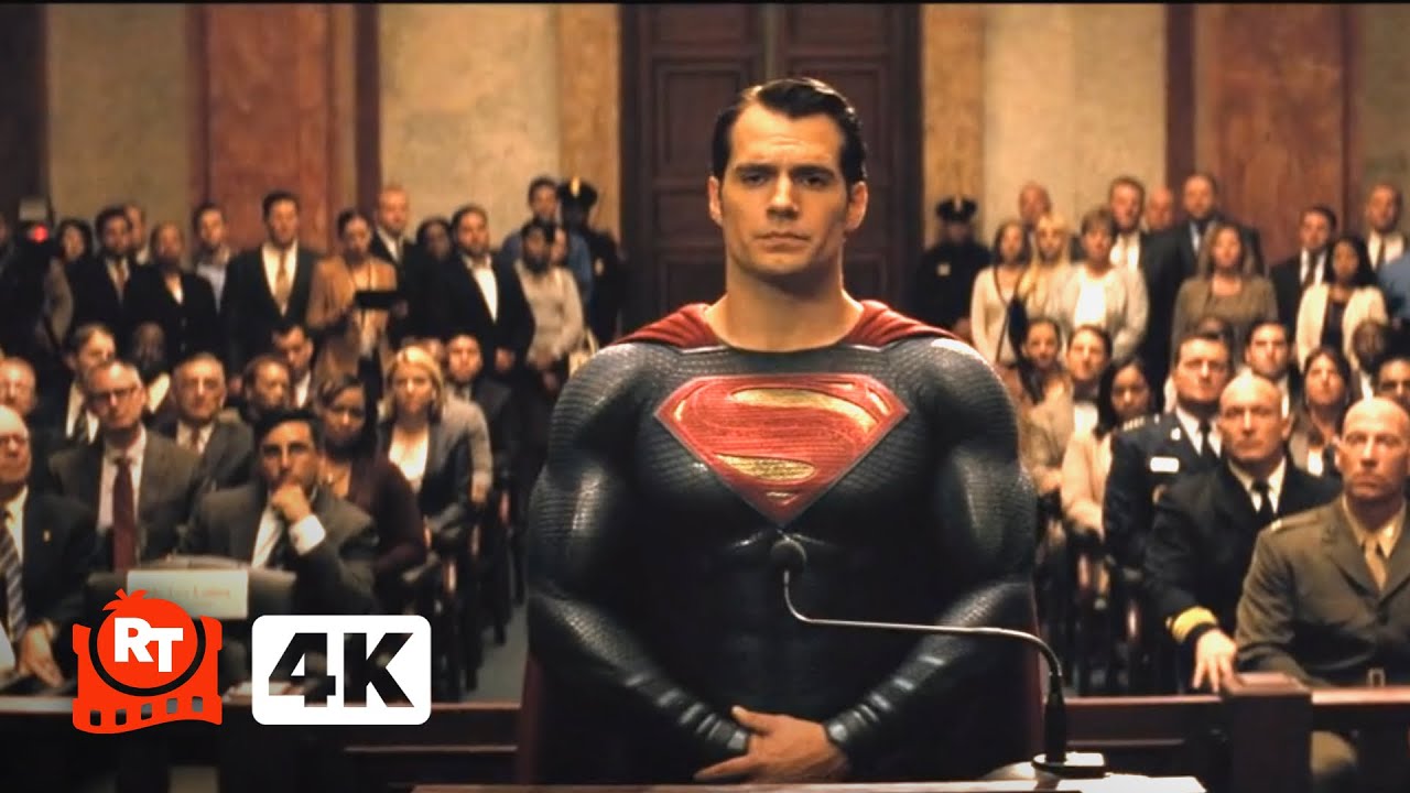 Batman v Superman: Dawn of Justice (2016) 4K – Superman on Trial Scene | Movieclips