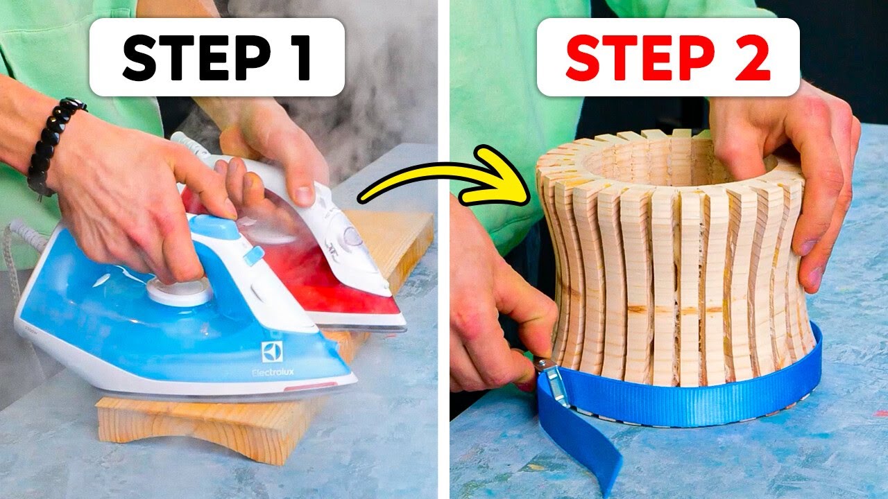 Beautiful DIY Wood Projects Anyone Can Make at Home 🛠️✨