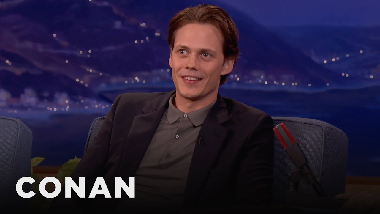 Bill Skarsgård: Getting Killed By A Clown Is A Good Way To Die | CONAN on TBS