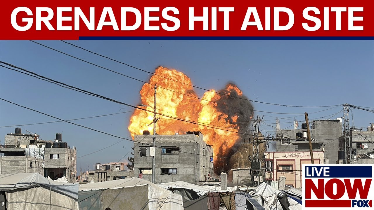 BREAKING: Americans hurt after grenades tossed at Gaza aid site, Israel says
