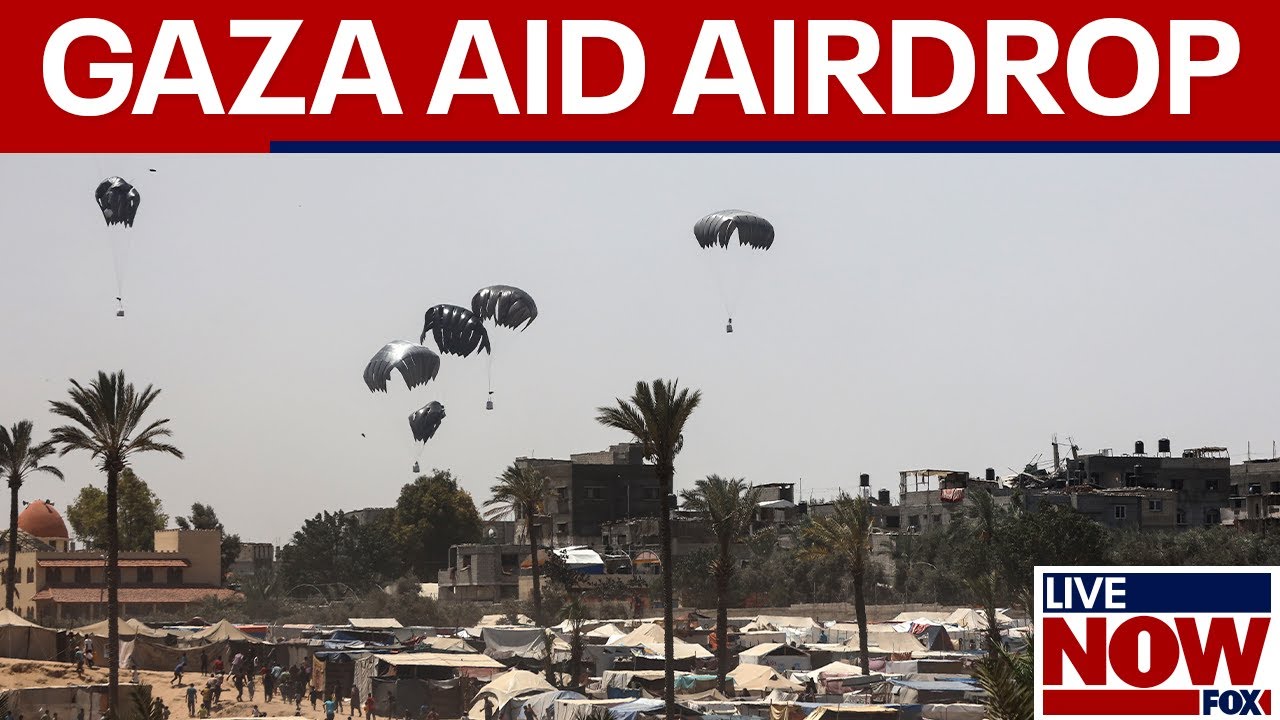 BREAKING: Gaza aid drops resume tonight, Israel says