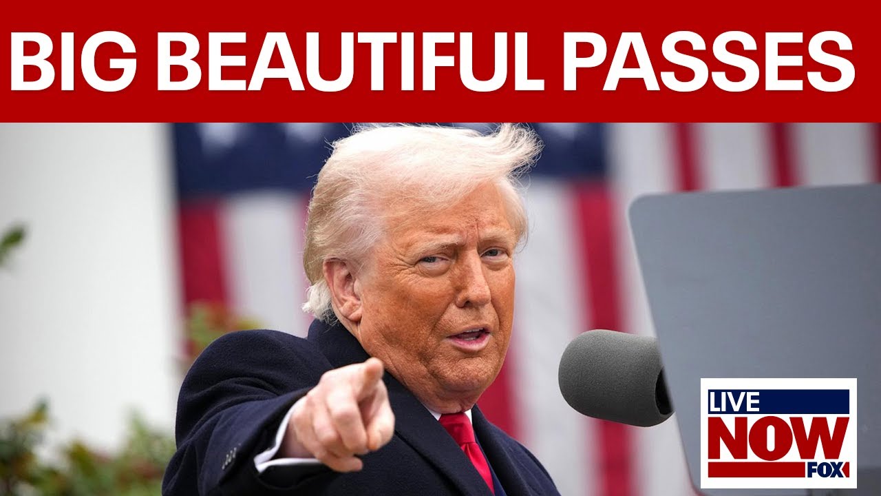 BREAKING: Trump’s “Big Beautiful Bill” passes Senate, Vance makes tie breaking vote