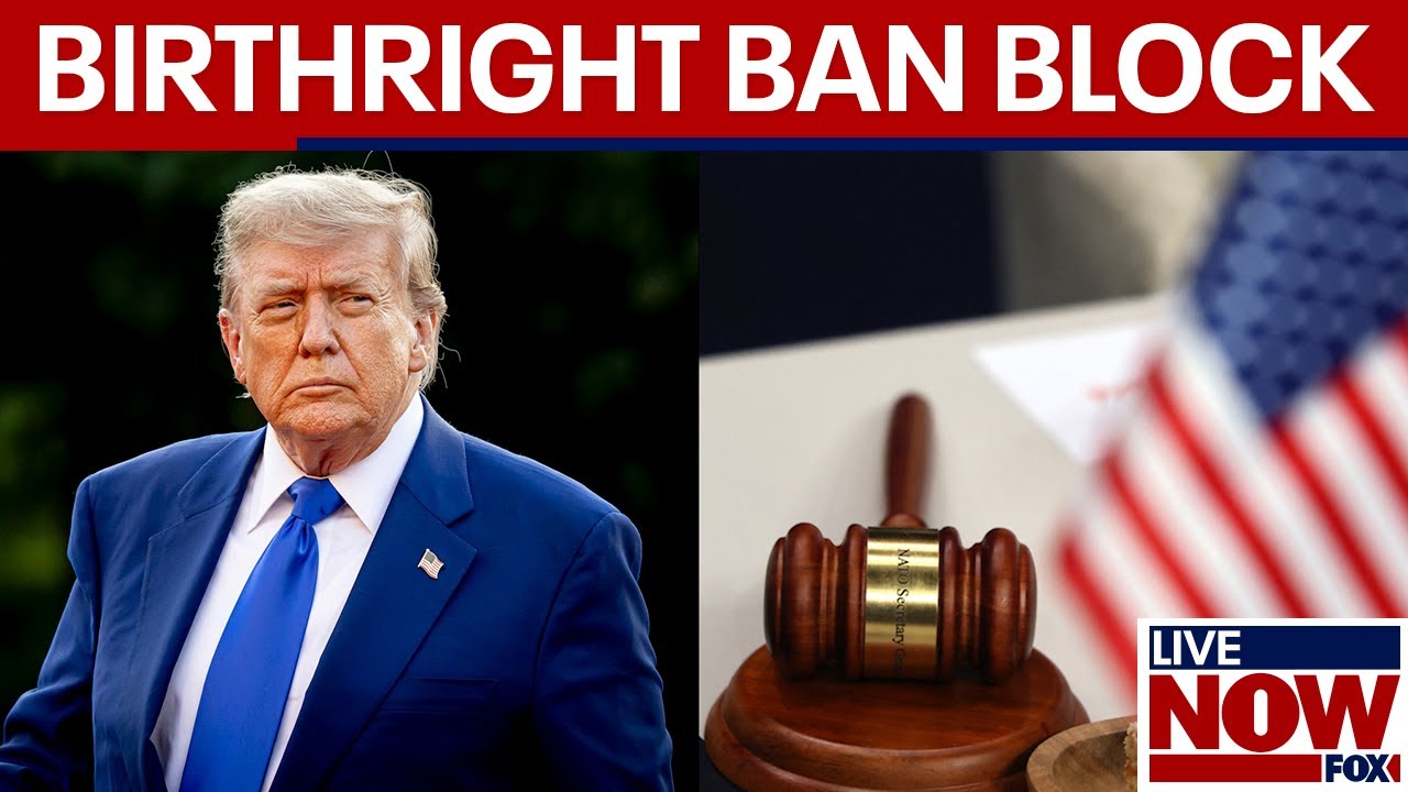 BREAKING: Trump’s birthright citizenship ban paused by judge