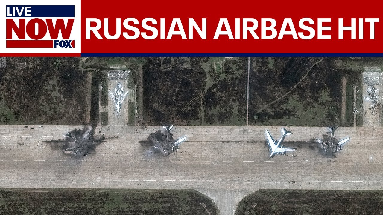 BREAKING: Ukraine strikes Russian air base; Russia sends drones