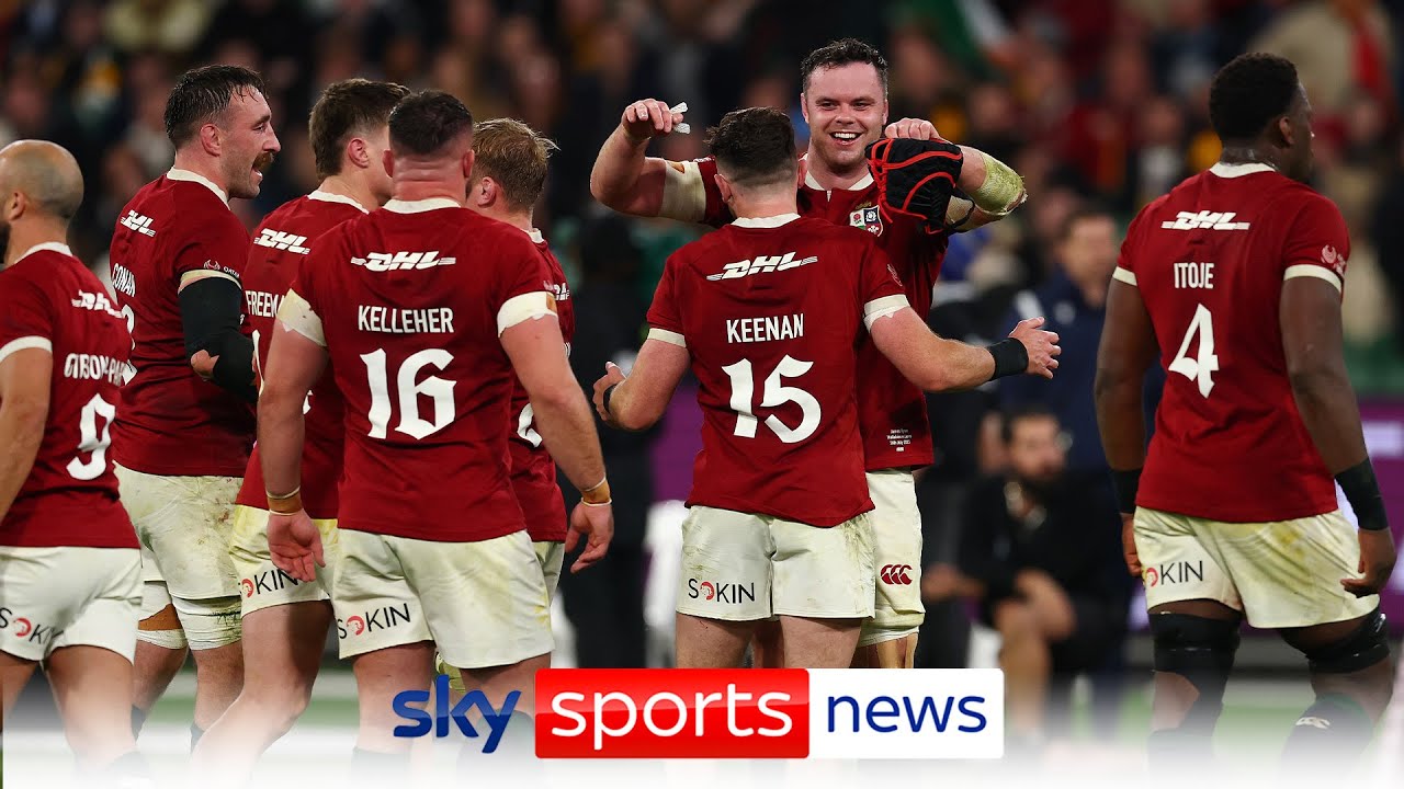 British & Irish Lions make two changes for third Test against Australia