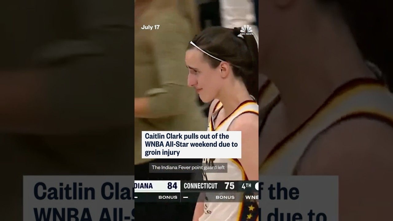 Caitlin Clark pulls out of All-Star weekend