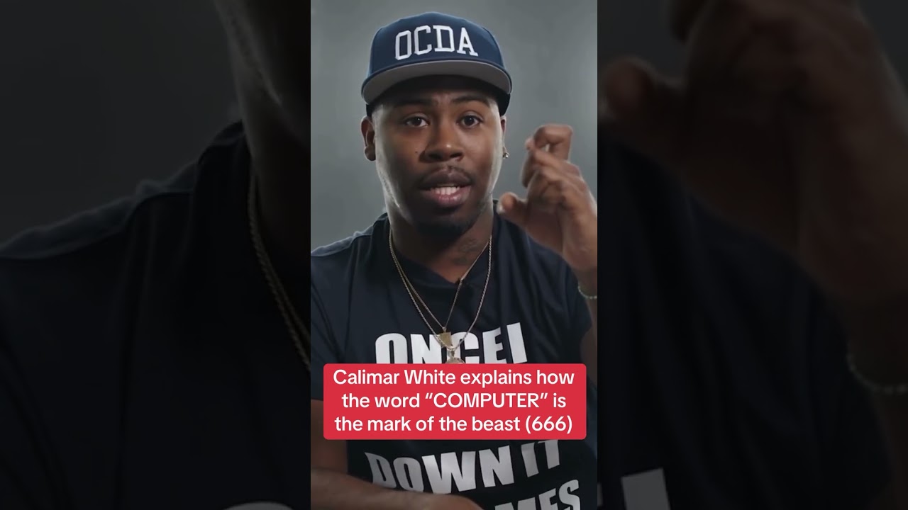 Calimar White says “Computer” is the mark of the beast and explains how 😳