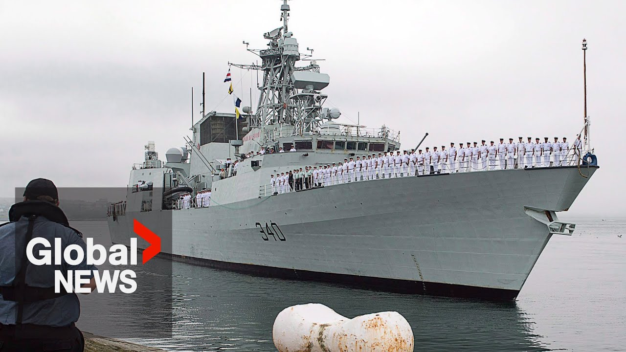 Canadian warship departs for NATO mission overseas