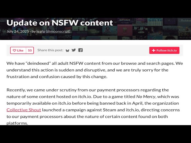 Censorship is Out of Control