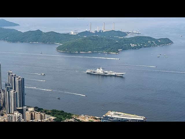 China’s first domestically built aircraft carrier visits Hong Kong in show of power