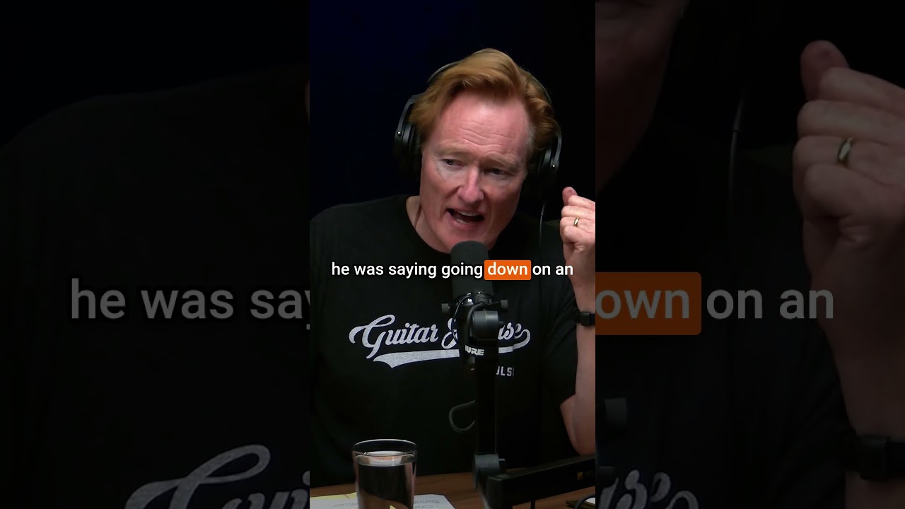 Conan misheard the lyrics of “Brown Eyed Girl.” #podcast #comedy #conaf
