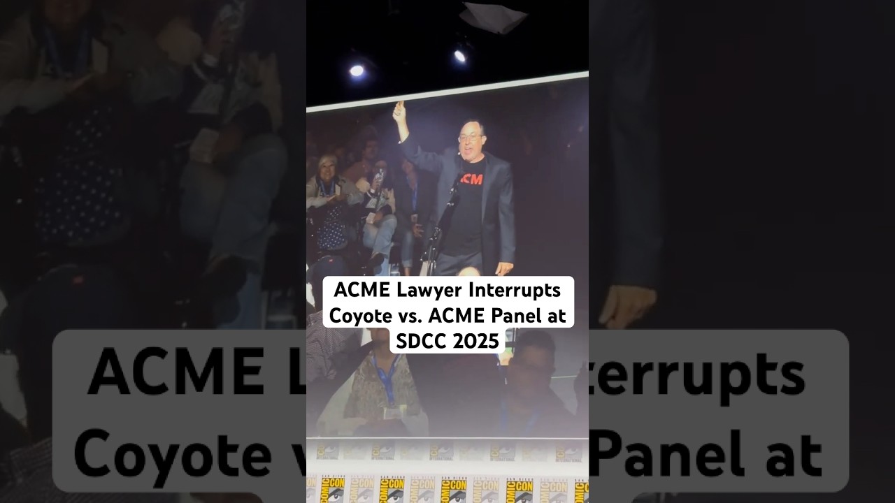 Coyote vs. Acme Panel INTERRUPTED at SDCC 2025