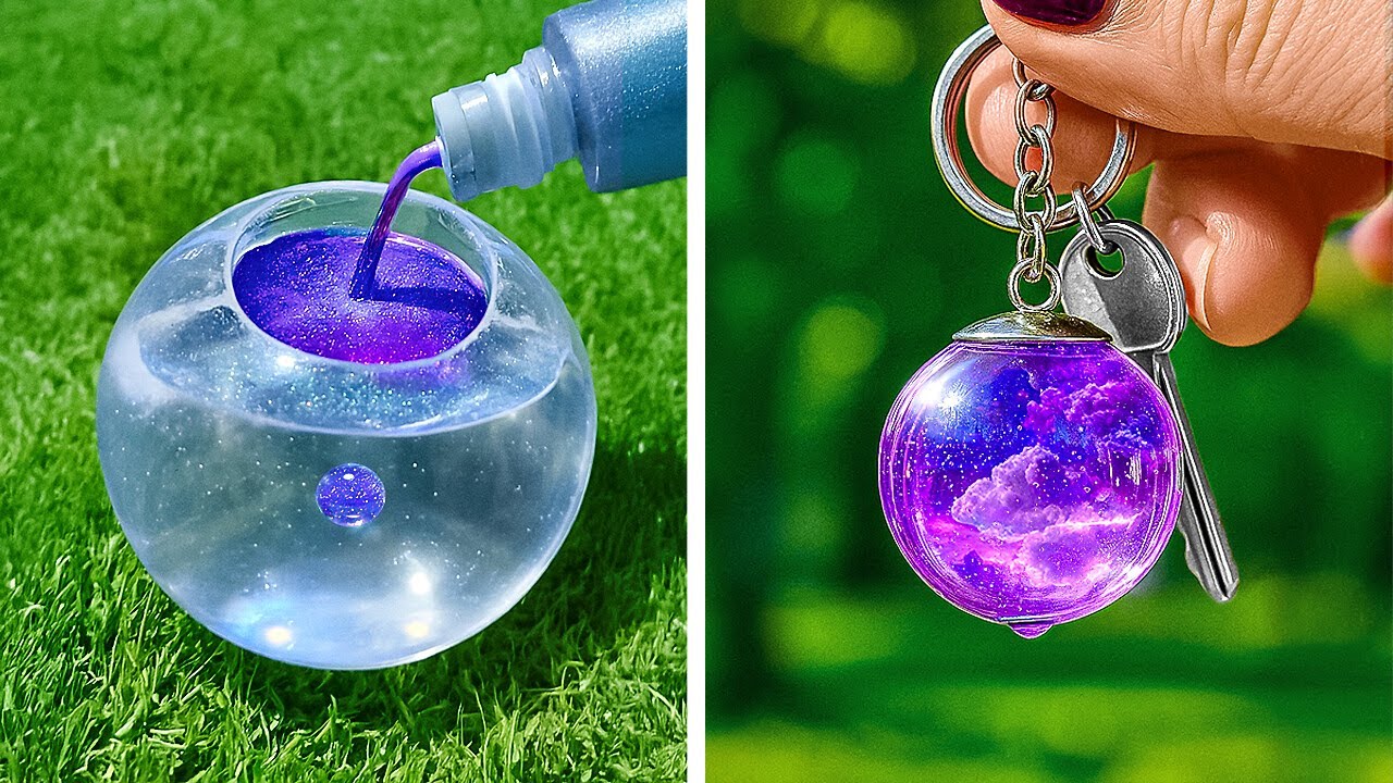 🎨 CREATE EPOXY RESIN ACCESSORIES 💖🎁 DIY Rings, Charms & More