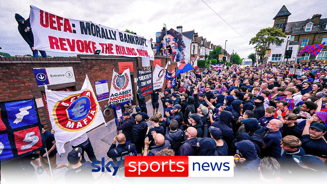 Crystal Palace appeal against the decision to demote club from the Europa League