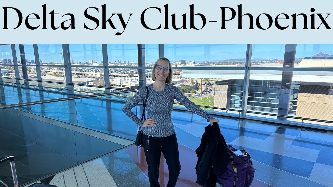 Delta Sky Club Lounge Overview: Phoenix Sky Harbor Airport