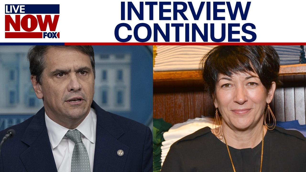 Deputy AG Blanche will meet Ghislaine Maxwell for a second day