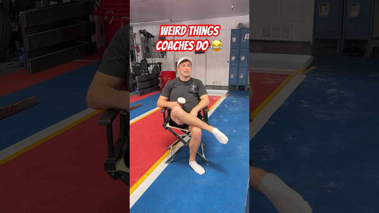Do your coaches do this too? @Margzetta 😂#gymnastics #gymnast #sports #olympics #olympic #fail