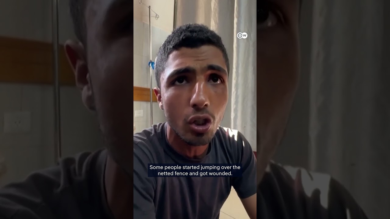 Dozens killed in a crush at GHF aid site | DW News