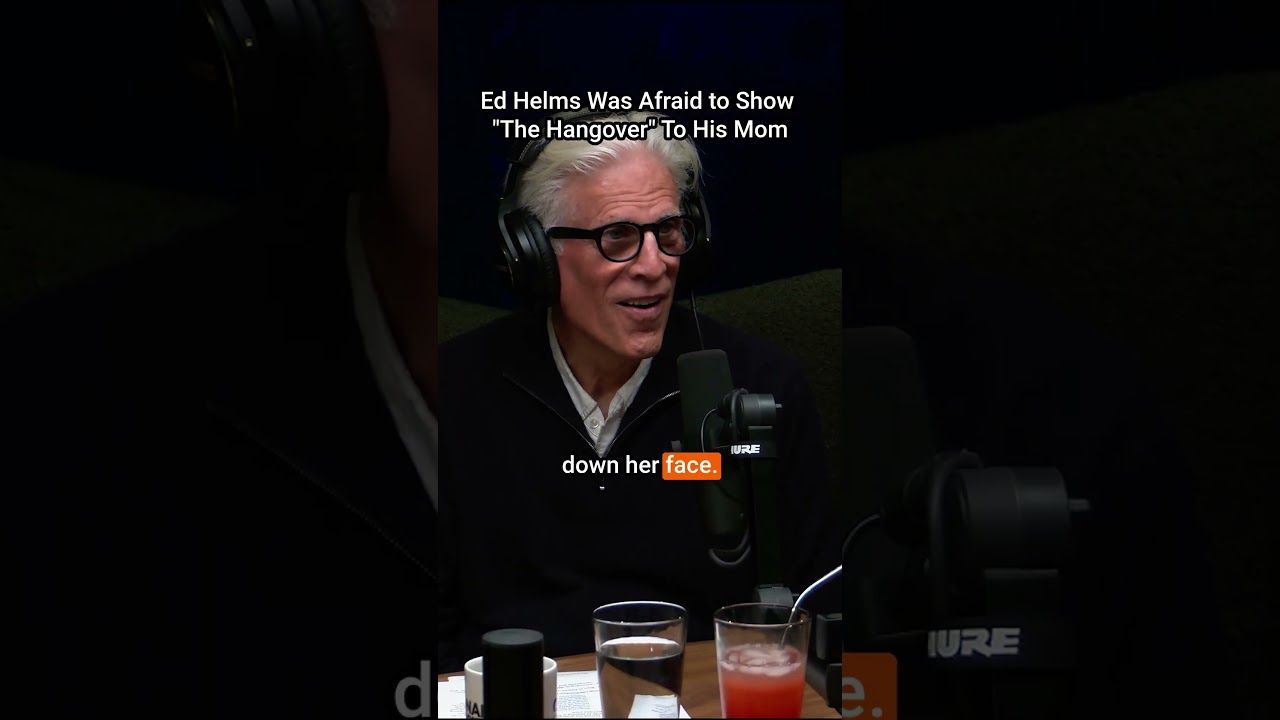 Ed Helms was scared to show his parents “The Hangover.” #podcast #comedy